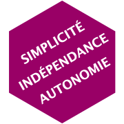 simplicité, indépendance, autonomie